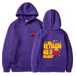 画像9: bad bunny un verano sin ti bad bunny hoodie sweater  ユニセックス 男女兼用 バッドラビット ウサギプリント フーディスウェットパーカー (9)