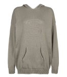 画像2: S logo hoodie sweater Sweater Knit　 Sロゴ編み込みフーディセーター　ニット  (2)