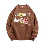 画像7: 25 JUST DO IT Later × Spongebob & Patrick print Sweat shirt ユニセックス 男女兼用 JUST DO IT Later スポンジボブ ＆ パトリック ブロークン スウォッシュプリント トレーナー (7)