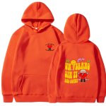 画像2: bad bunny un verano sin ti bad bunny hoodie sweater  ユニセックス 男女兼用 バッドラビット ウサギプリント フーディスウェットパーカー (2)