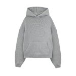 画像7: S logo hoodie sweater Sweater Knit　 Sロゴ編み込みフーディセーター　ニット  (7)
