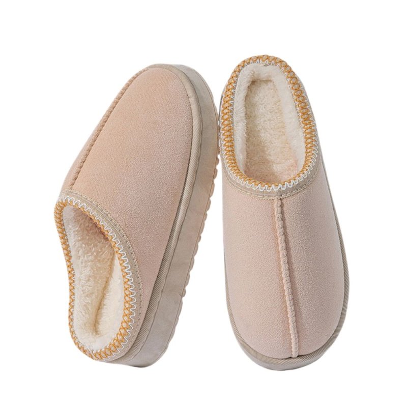画像5: Unisex Fluffy fur lining PU sheepskin sandal slippers shoes   ユニセックス男女兼用モコモコファー裏地付き厚底サンダルスリッパシューズ (5)