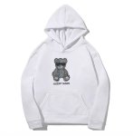 画像6: Blindfold bear print Hoodie sweater ユニセックス 男女兼用目隠しベアプリント フーディ スウェットパーカー (6)