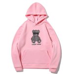 画像4: Blindfold bear print Hoodie sweater ユニセックス 男女兼用目隠しベアプリント フーディ スウェットパーカー (4)