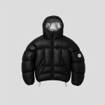 画像9: HOMME Logo Print Reverse Bull Down Jacket　ユニセックス 男女兼用 オムロゴリバーシブルダウンジャケットブルゾンコート (9)