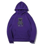 画像3: Blindfold bear print Hoodie sweater ユニセックス 男女兼用目隠しベアプリント フーディ スウェットパーカー (3)