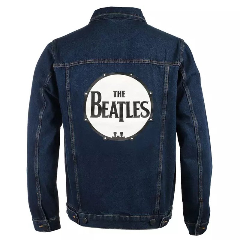 画像5: Unisex Vintage Design NIRVANA Logo Denim Jacket ユニセックス　男女兼用　ヴィンテージ　デザイン　ニルヴァーナ　ロゴ　デニム　ジャケット　Gジャン　ブルゾン (5)