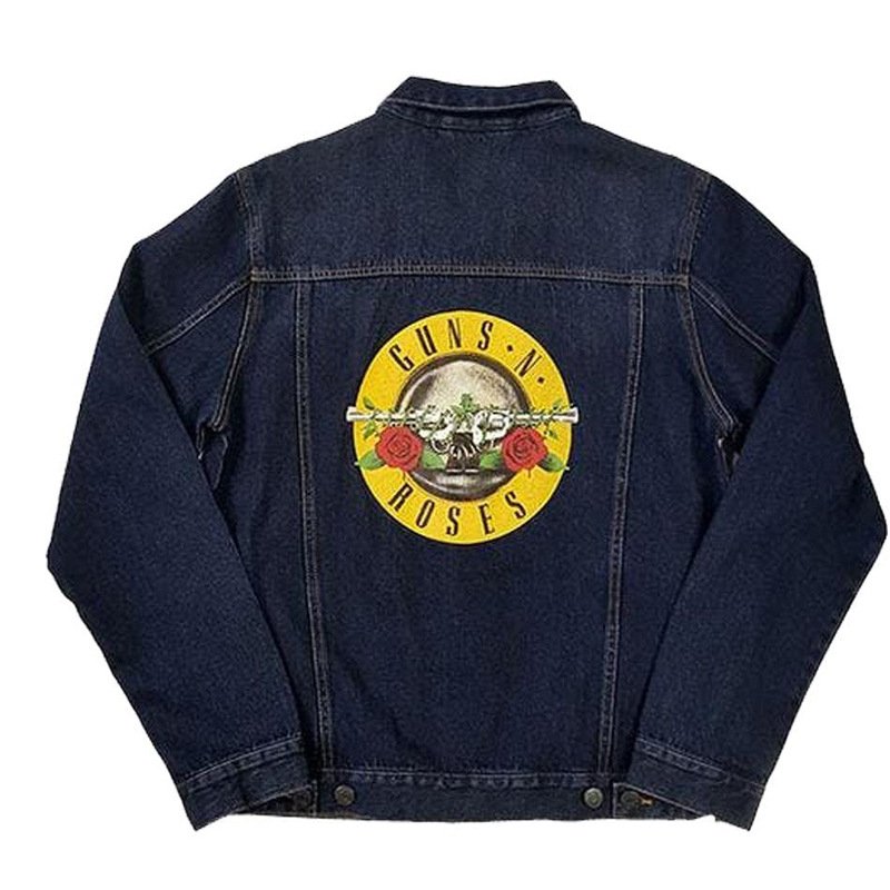 画像3: Unisex Vintage Design NIRVANA Logo Denim Jacket ユニセックス　男女兼用　ヴィンテージ　デザイン　ニルヴァーナ　ロゴ　デニム　ジャケット　Gジャン　ブルゾン (3)