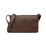 画像3: Paragraph cloud lattice woven Intreccio pillow hand  bag  Cassette Crossbody Bag レザー イントレチャート 編み込み ピロー スクエア ショルダーバッグ クラッチバック (3)