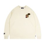 画像5: Unisex GRAF&WU BooGhost Long Sleeve Tshirts グラフアンドユー ゴースト オバケ ロゴ キャラクター ロンT 長袖Tシャツ     (5)