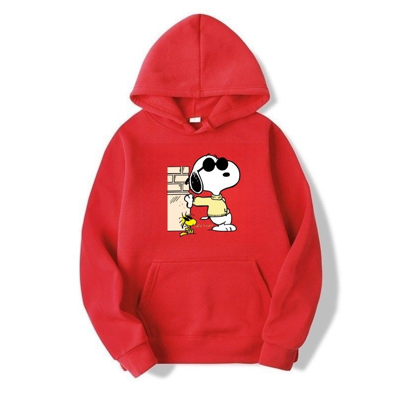 画像8: Unisex  Sunglasses Snoopy & Woodstock print hoodie ユニセックス男女兼用サングラススヌーピー＆ウッドストックフーディスウェットパーカー  (8)