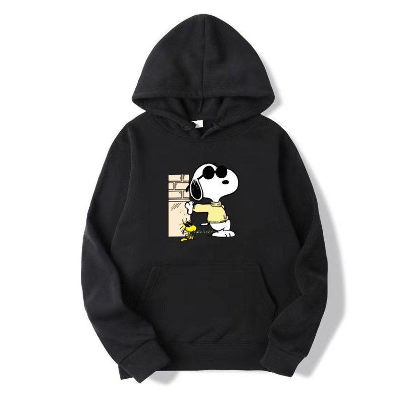 画像4: Unisex  Sunglasses Snoopy & Woodstock print hoodie ユニセックス男女兼用サングラススヌーピー＆ウッドストックフーディスウェットパーカー  (4)