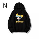 画像14: Unisex Powerful Girl Print Hoodie　ユニセックス男女兼用パワフルガールプリントフディージャケットパーカー  (14)