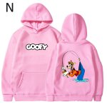 画像15: Unisex Goofy Back Print Hoodie　ユニセックス男女兼用グーフィバックプリントフディージャケットパーカー  (15)