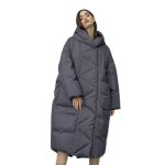 画像1: 25 Women's Aline Oversized down jacket shawl  coat Aライン オーバーサイズ ホワイト ダック ダウンコート コクーンコート (1)