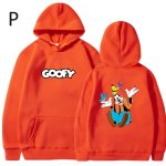 画像17: Unisex Goofy Back Print Hoodie　ユニセックス男女兼用グーフィバックプリントフディージャケットパーカー  (17)