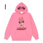 画像9: Unisex Powerful Girl Print Hoodie　ユニセックス男女兼用パワフルガールプリントフディージャケットパーカー  (9)
