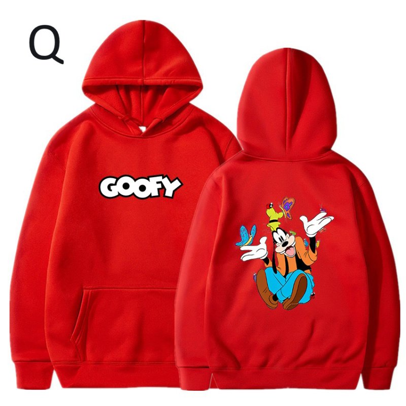 画像18: Unisex Goofy Back Print Hoodie　ユニセックス男女兼用グーフィバックプリントフディージャケットパーカー  (18)
