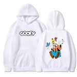 画像1: Unisex Goofy Back Print Hoodie　ユニセックス男女兼用グーフィバックプリントフディージャケットパーカー  (1)