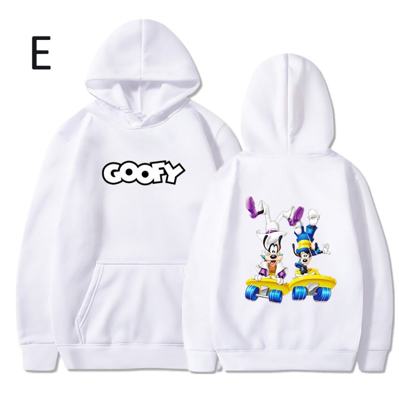 画像6: Unisex Goofy Back Print Hoodie　ユニセックス男女兼用グーフィバックプリントフディージャケットパーカー  (6)