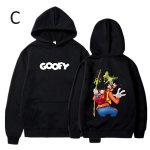 画像4: Unisex Goofy Back Print Hoodie　ユニセックス男女兼用グーフィバックプリントフディージャケットパーカー  (4)