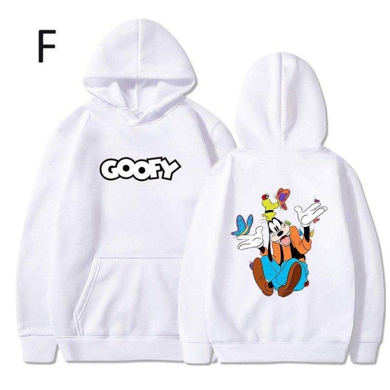 画像7: Unisex Goofy Back Print Hoodie　ユニセックス男女兼用グーフィバックプリントフディージャケットパーカー  (7)