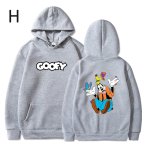 画像9: Unisex Goofy Back Print Hoodie　ユニセックス男女兼用グーフィバックプリントフディージャケットパーカー  (9)