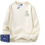 画像1: One point NASA x stuffed toy Bear sweatshirt ユニセックス男女兼用 ワンポイント ナサ × ベア 熊 スウェット トレーナー  (1)