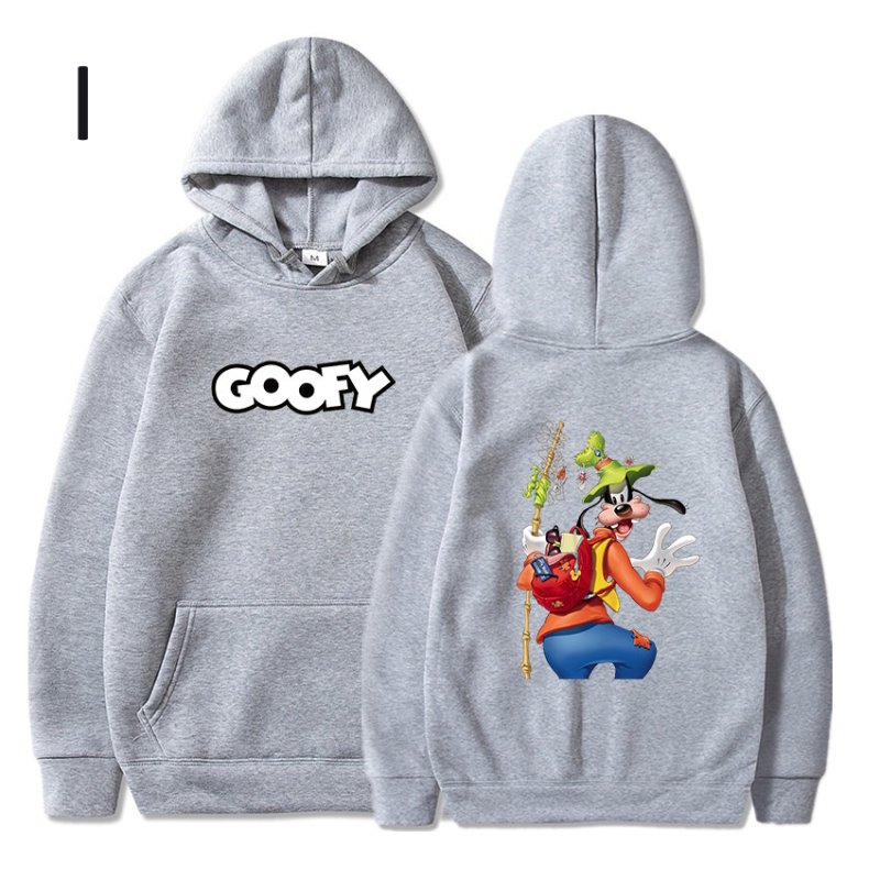 画像10: Unisex Goofy Back Print Hoodie　ユニセックス男女兼用グーフィバックプリントフディージャケットパーカー  (10)