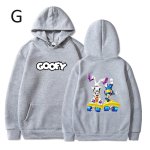 画像8: Unisex Goofy Back Print Hoodie　ユニセックス男女兼用グーフィバックプリントフディージャケットパーカー  (8)