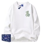 画像2: One point NASA x stuffed toy Bear sweatshirt ユニセックス男女兼用 ワンポイント ナサ × ベア 熊 スウェット トレーナー  (2)
