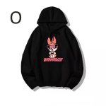 画像15: Unisex Powerful Girl Print Hoodie　ユニセックス男女兼用パワフルガールプリントフディージャケットパーカー  (15)