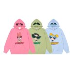 画像17: Unisex Powerful Girl Print Hoodie　ユニセックス男女兼用パワフルガールプリントフディージャケットパーカー  (17)