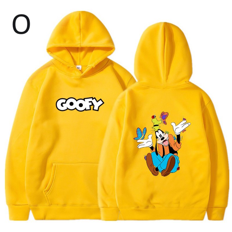 画像16: Unisex Goofy Back Print Hoodie　ユニセックス男女兼用グーフィバックプリントフディージャケットパーカー  (16)