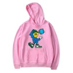 画像5: Unisex Smile x Earth Print Hoodie　ユニセックス男女兼用スマイル×地球アースプリントフディージャケットパーカー  (5)