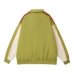 画像2:  Unisex Mickey Mouse & Minnie Mouse Friends Embroidered Jacket Coat ユニセックス男女兼用  ミッキーマウス＆ミニーマウス仲間たち刺繍ジャケットコート (2)