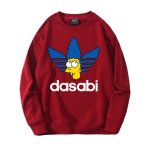 画像3: Unisex DASABI Merge Mama Shinpson Print Sweatshirt　ユニセックス男女兼用ダサビマージシンプソンプリントスウェットシャツトレーナー (3)