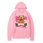 画像4: KAWSbear Hoodie Hoodie sweatshirt ユニセックス 男女兼用 カウズベアプリントスウェット パーカー (4)