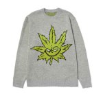 画像1: Unisex Greench Buddy Sweater knit crew neck sweater   ユニセックス男女兼用グリーンチ バディ丸首ラウンドネックセータープルオーバ (1)
