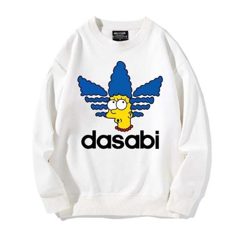 画像1: Unisex DASABI Merge Mama Shinpson Print Sweatshirt　ユニセックス男女兼用ダサビマージシンプソンプリントスウェットシャツトレーナー (1)