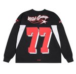 画像1: Unisex American basketball uniform Long Sleeve Tshirts  ユニセック男女兼用アメリカンバスケットボールユニフォームロンT 長袖Tシャツ     (1)