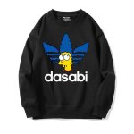 画像2: Unisex DASABI Merge Mama Shinpson Print Sweatshirt　ユニセックス男女兼用ダサビマージシンプソンプリントスウェットシャツトレーナー (2)