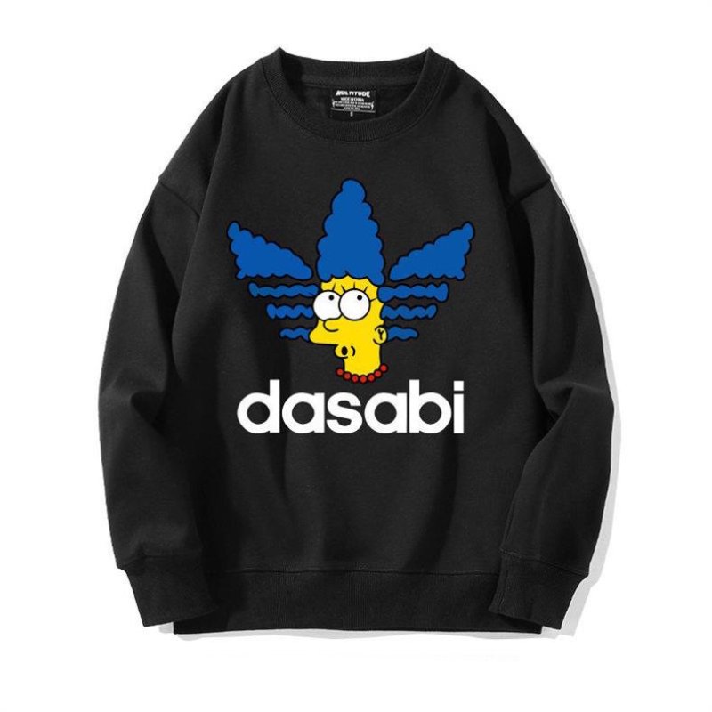 画像2: Unisex DASABI Merge Mama Shinpson Print Sweatshirt　ユニセックス男女兼用ダサビマージシンプソンプリントスウェットシャツトレーナー (2)