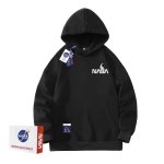 画像3: NASA x Seated sitting Astronaut Hoodie sweatshirt ユニセックス 男女兼用 NASA× シッティング 宇宙飛行士 スウェット パーカートレーナー  (3)
