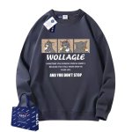 画像4: NASA x Tom and Jerry Box Tom PrintT Sweat Shirts Pullover ユニセックス 男女兼用 NASA ナサ ×トムとジェリー トム＆ジェリー トムボックス プリント スウェット トレーナー (4)