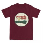 画像10: Peanuts - Woodstock 1969 Snoopy  PrintT shirt　 ユニセックス男女兼用スヌーピーピーナッツ＆ウッドストックリント半袖 Tシャツ (10)