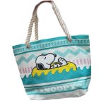 画像2: Snoopy mini tote bag　スヌーピーミニトートハンドバッグ (2)