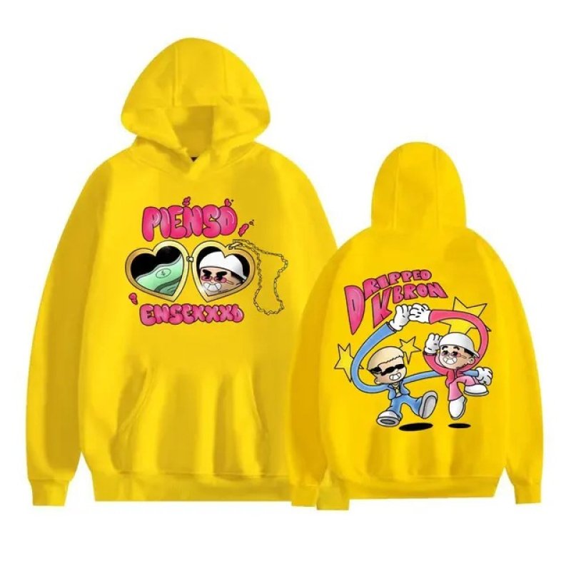 画像9: Hip Hop Boy Print  Hoodie sweatshirt ユニセックス 男女兼用 ヒップホップボーイプリント フーディ スウェット パーカー (9)