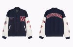 画像5: BODYDREAM Letter Patch Embroidered Stadium Jumper　ユニセックス 男女兼用BODYDREAM レターエンブレム刺繍刺繍スタジャンスタジアムジャンパー  MA-1 ボンバー ジャケット ブルゾン (5)