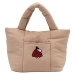 画像1:  Snoopy quilted handbag　キルティングダウンスヌーピートートハンドバッグ (1)